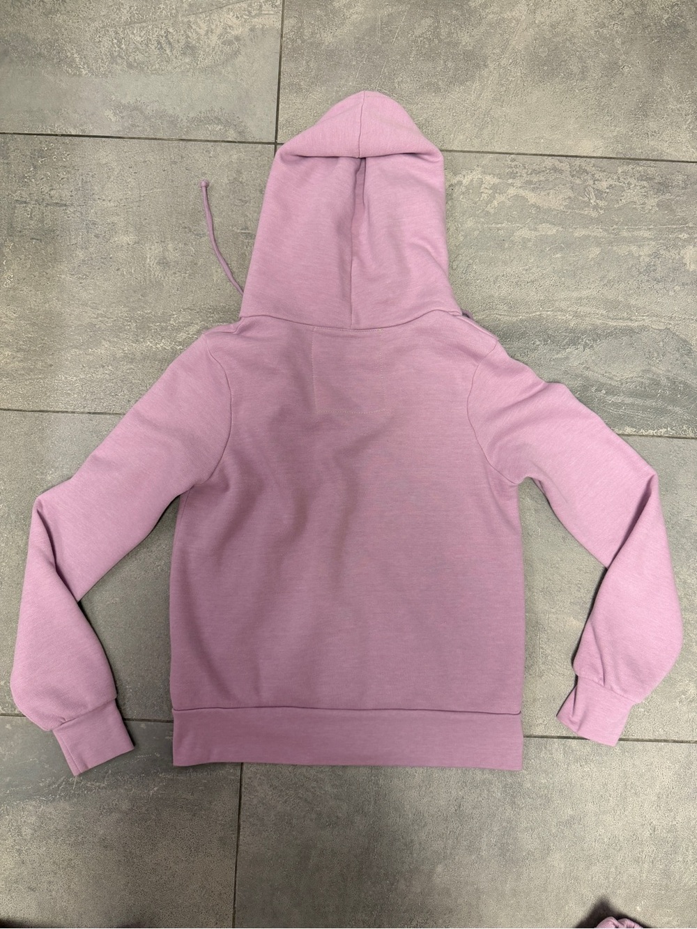 Aviator Nation Mauve Pink Green 5 Stripe Zip Up Hoodie Sweatshirt XS - Picture 4 of 5